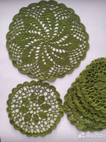 Салфетки крючком