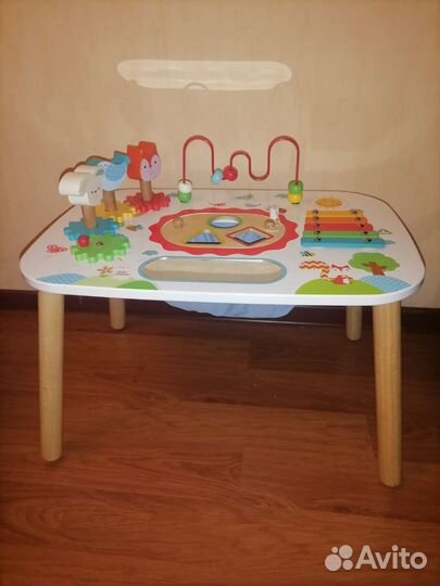 ELC Игровой развивающий центр Деревянный, бизиборд