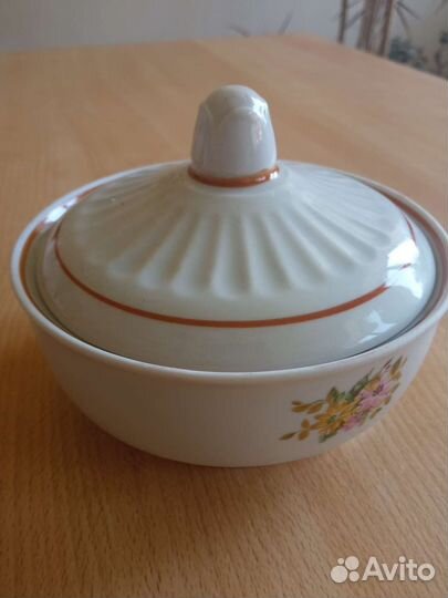 Масленка-сахарница, Краснодар, клеймо 