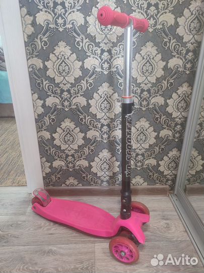 Самокат детский трехколесный бу