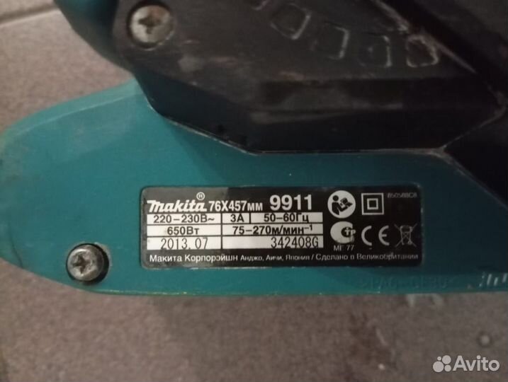 Шлифовальная машина Makita 9911