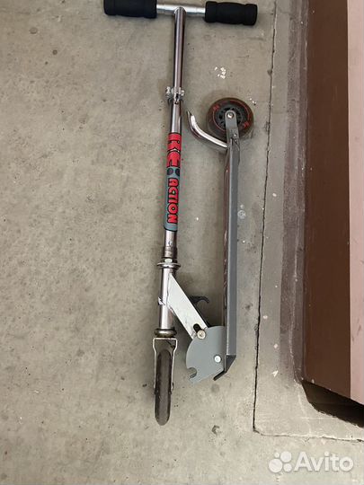 Самокат детский двухколесный складной б/у