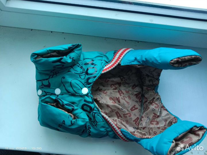 Зимний комбинезон на собаку