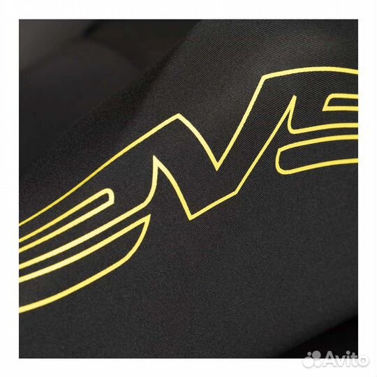 Чулки под защиту EVS Fusion Black/Hi-Viz Yellow (S