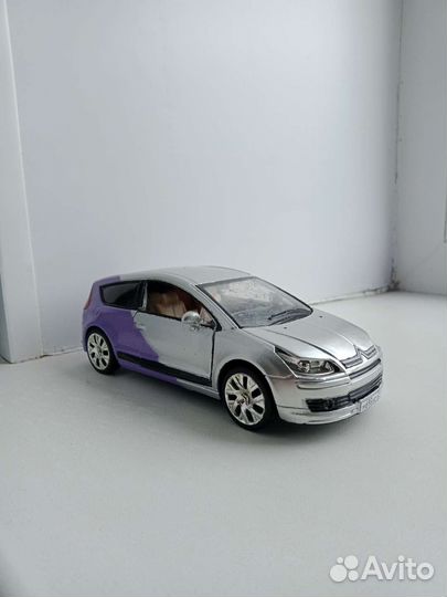 Копия автомобиля в масштабе