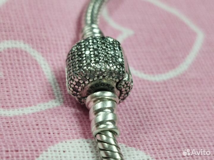 Браслет Пандора оригинал 19 размер