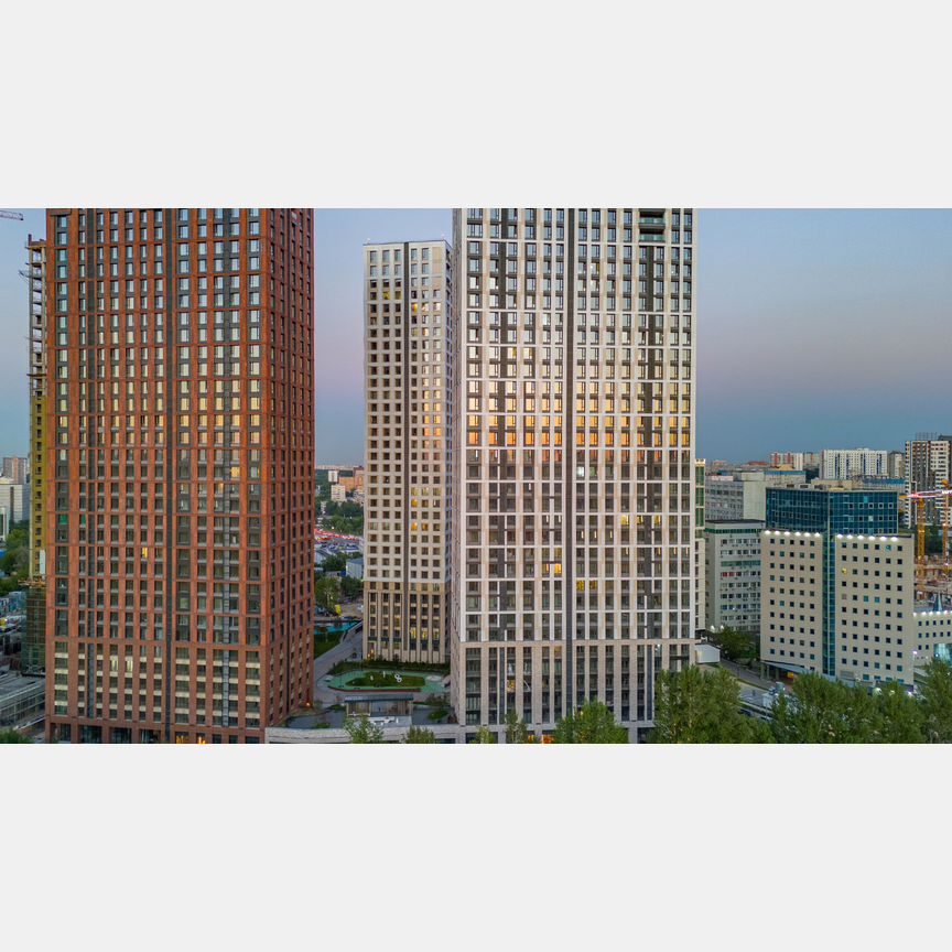 3-к. квартира, 65,6 м², 6/34 эт.