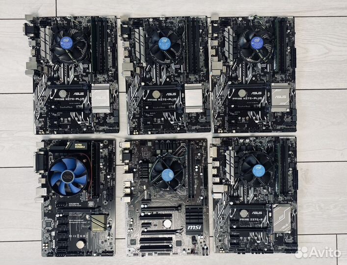 Комплект Asus Z270-P + G3900 + 4Gb+SSD80Gb