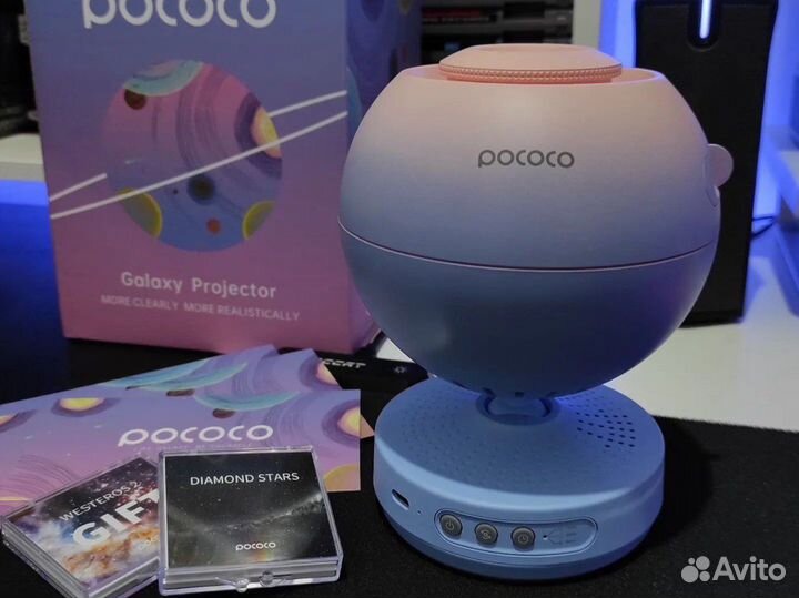 Pococo Galaxy- проектор звездного неба и космоса