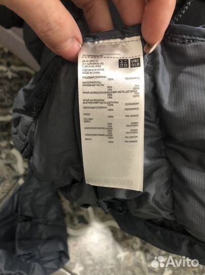 Пуховик женский uniqlo s