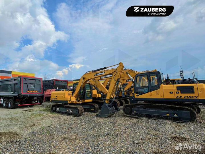 Мини-экскаватор Zauberg EX65-W, 2024