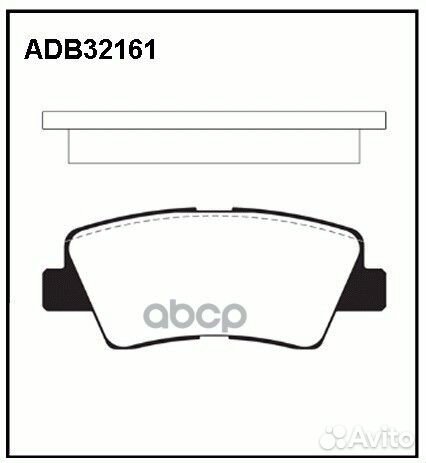 Колодки дисковые тормозные задние geely atlas I