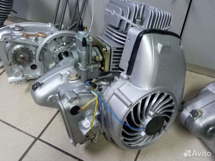 Двигатель для мотороллера муравей