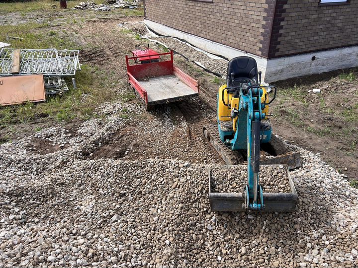 Мини Эксковатор услуги