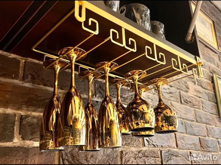 Держатель кухонный для бокалов вина новый