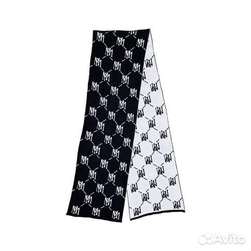 Шарф marcelo miracles yumms черно белый