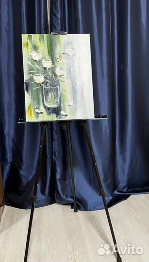 Интерьерная картина Розы ручная работа