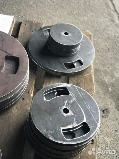 Блины для штанги без покраски