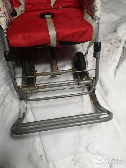 Коляска санки