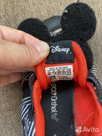 Кроссовки adidas Disney Mickey Mouse размер 25