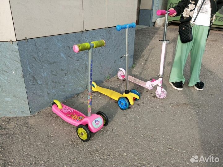 Самокат детский бу