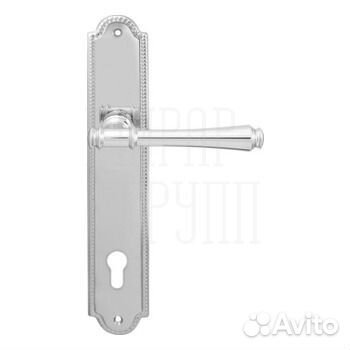 Дв. Ручк. на пл. Melodia 245/458 Tako пол. хром (c