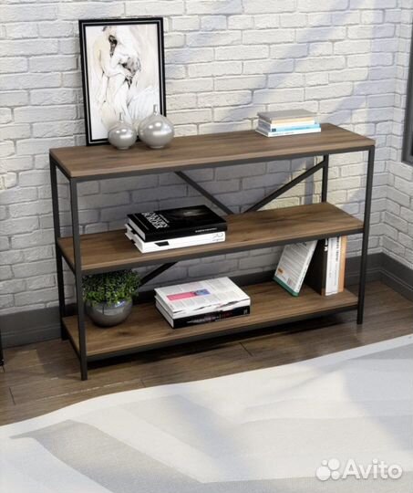 Стеллаж тумба этажерка лофт