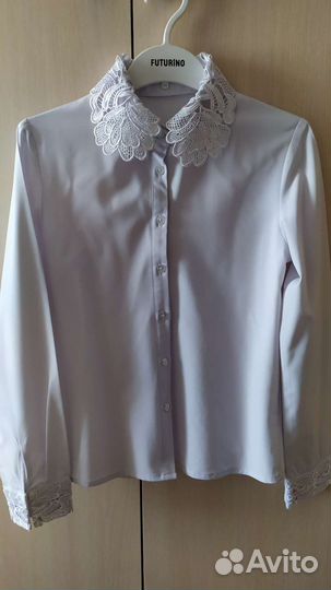 Школьная блузка рост 134