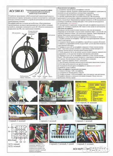 Адаптер мультируля на неродную автомагнитолу