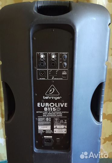 Акустическая система behringer eurolive B115D