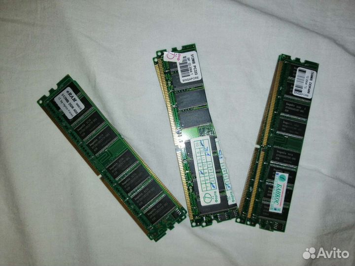 Оперативная память в ассортименте