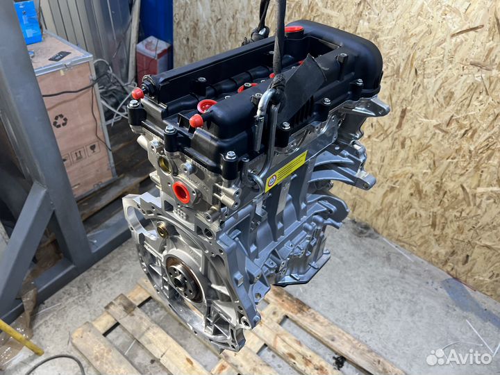 Двигатель G4FC Hyundai Solaris 1.6л. 123л.с