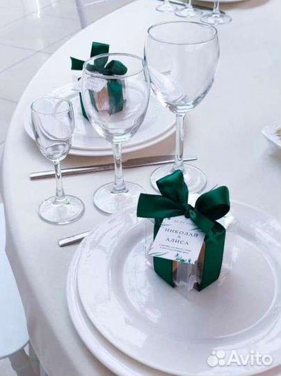 Бонбоньерки - таросики гостям