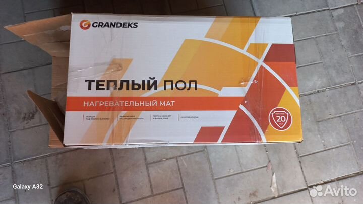 Электрический теплый пол под плитку