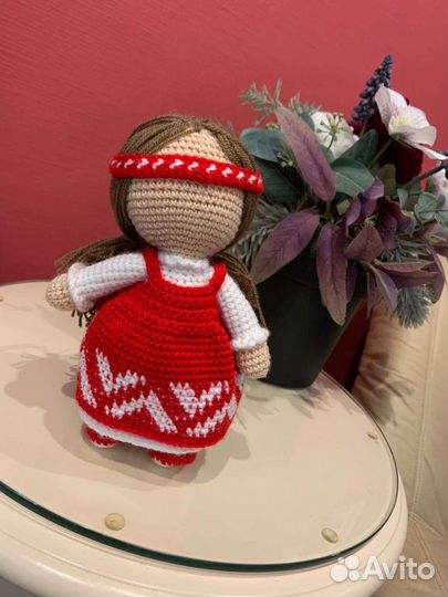 Кукла Берегиня вязанная