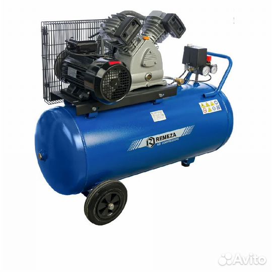 Компрессор воздушный Remeza 100 литров