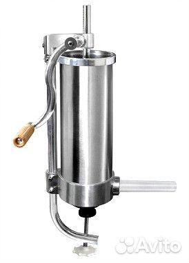 Шприц колбасный вертикальный, стальной. Объем 2,5