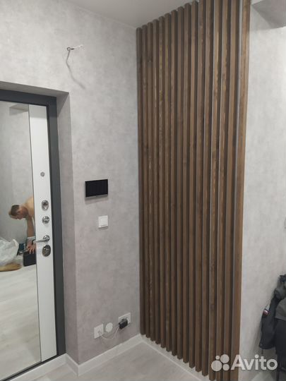 Декоративные рейки на стену и потолок