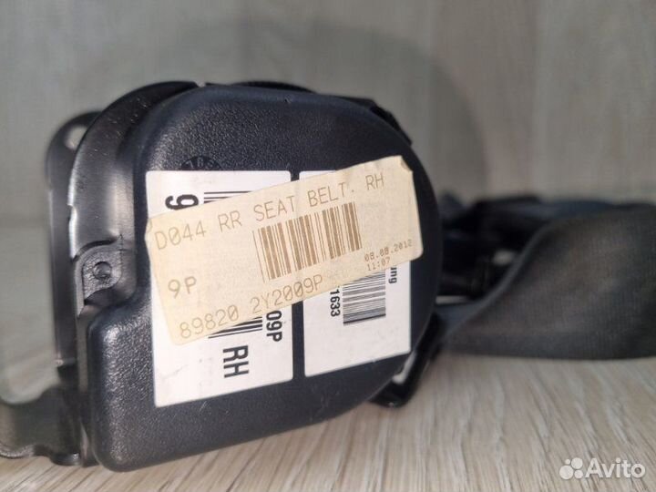 Ремень безопасности задний правый Hyundai Ix35