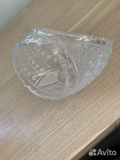 Конфетница хрусталь