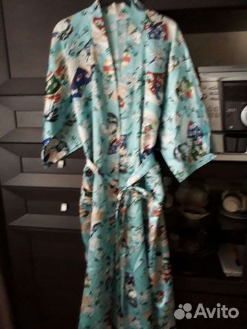 Халат шелковый и халат теплый