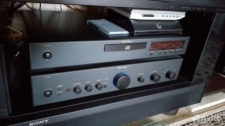 Стерео усилитель, cd