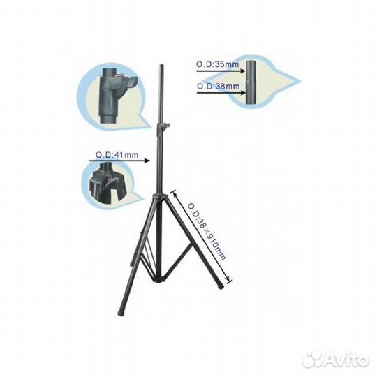 Стойка под колонку quik LOK S173