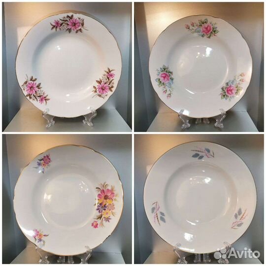 Тарелки фарфор винтаж Япония Yamatsu новые