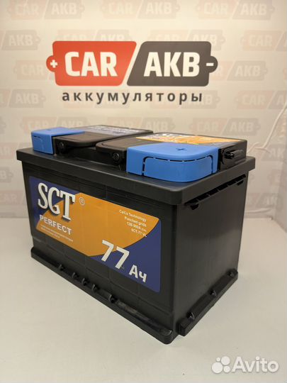 Аккумулятор 77ач 800А производство Венгрия Sgt