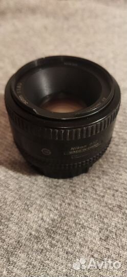 Объектив nikon 50mm 1.8 d