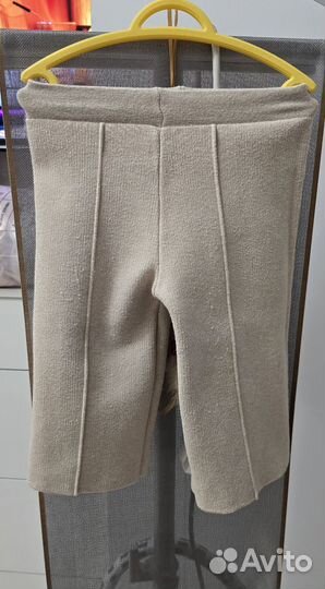 Брюки теплые широкие для девочки +кофта