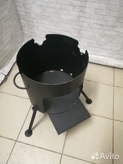 Печь под казан 320 мм. (под казан 6-8л.) сталь 2мм