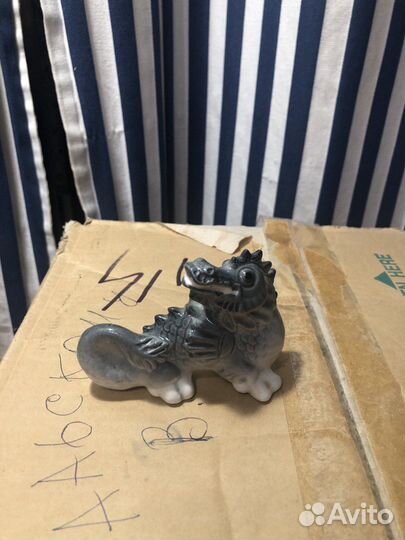 Фарфоровые статуэтки СССР лфз крокодил