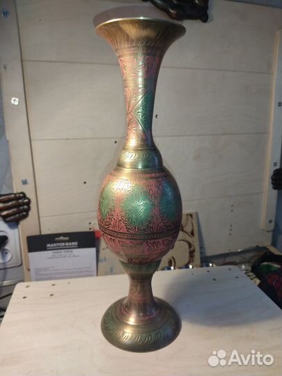 Ваза латунь 39 см